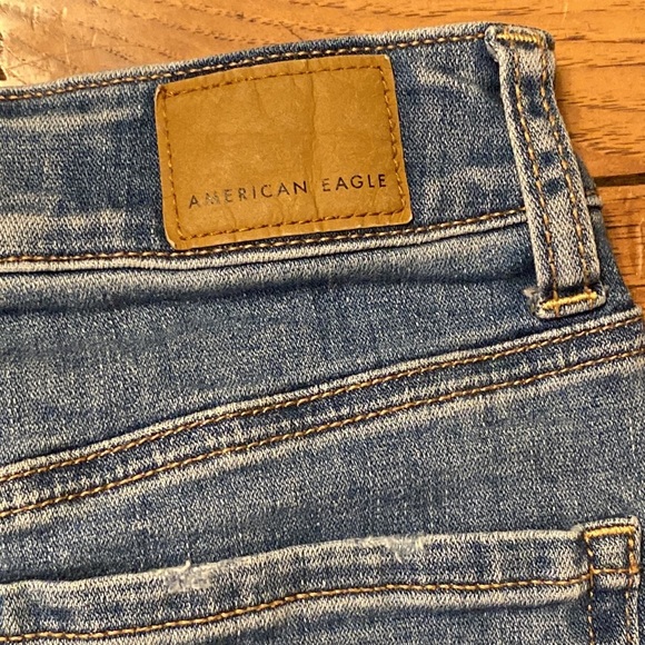 american eagle 00 super stretch jean skirt - Picture 8 of 10